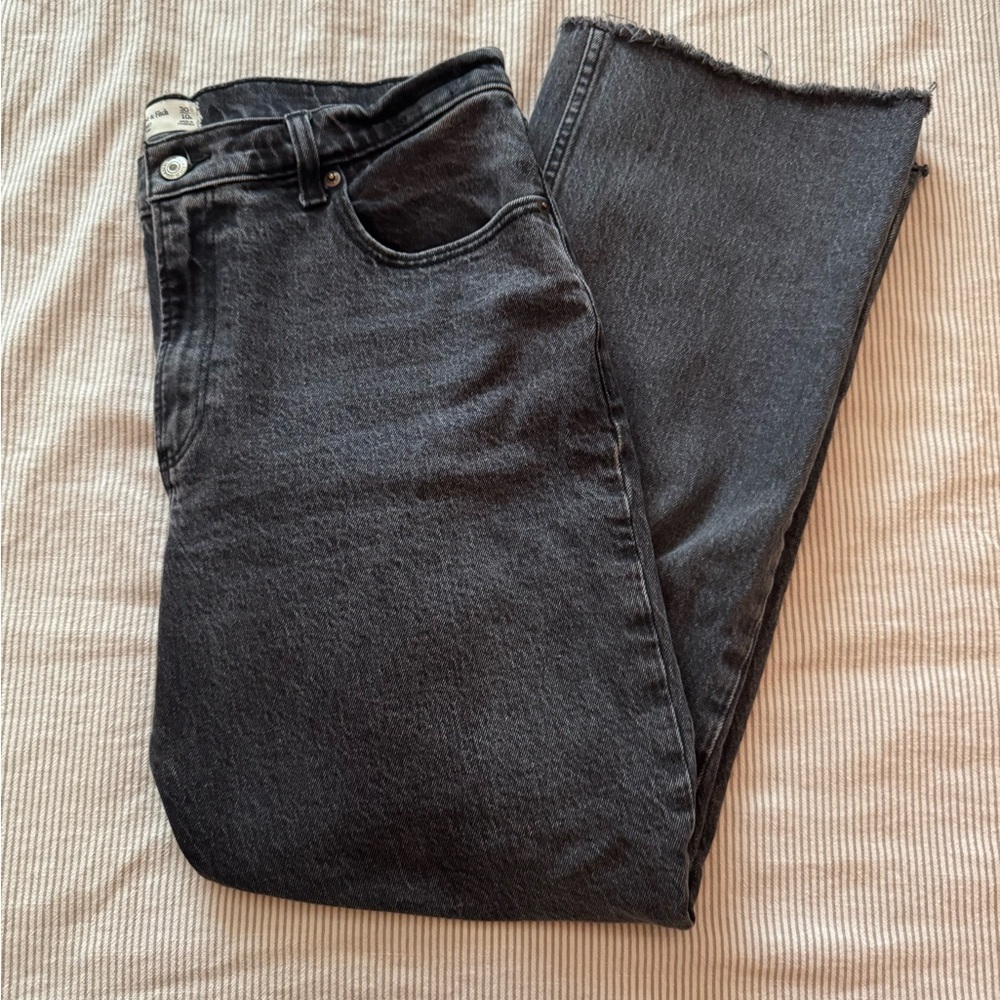 Abercrombie Curve Love Short Baggy Jean